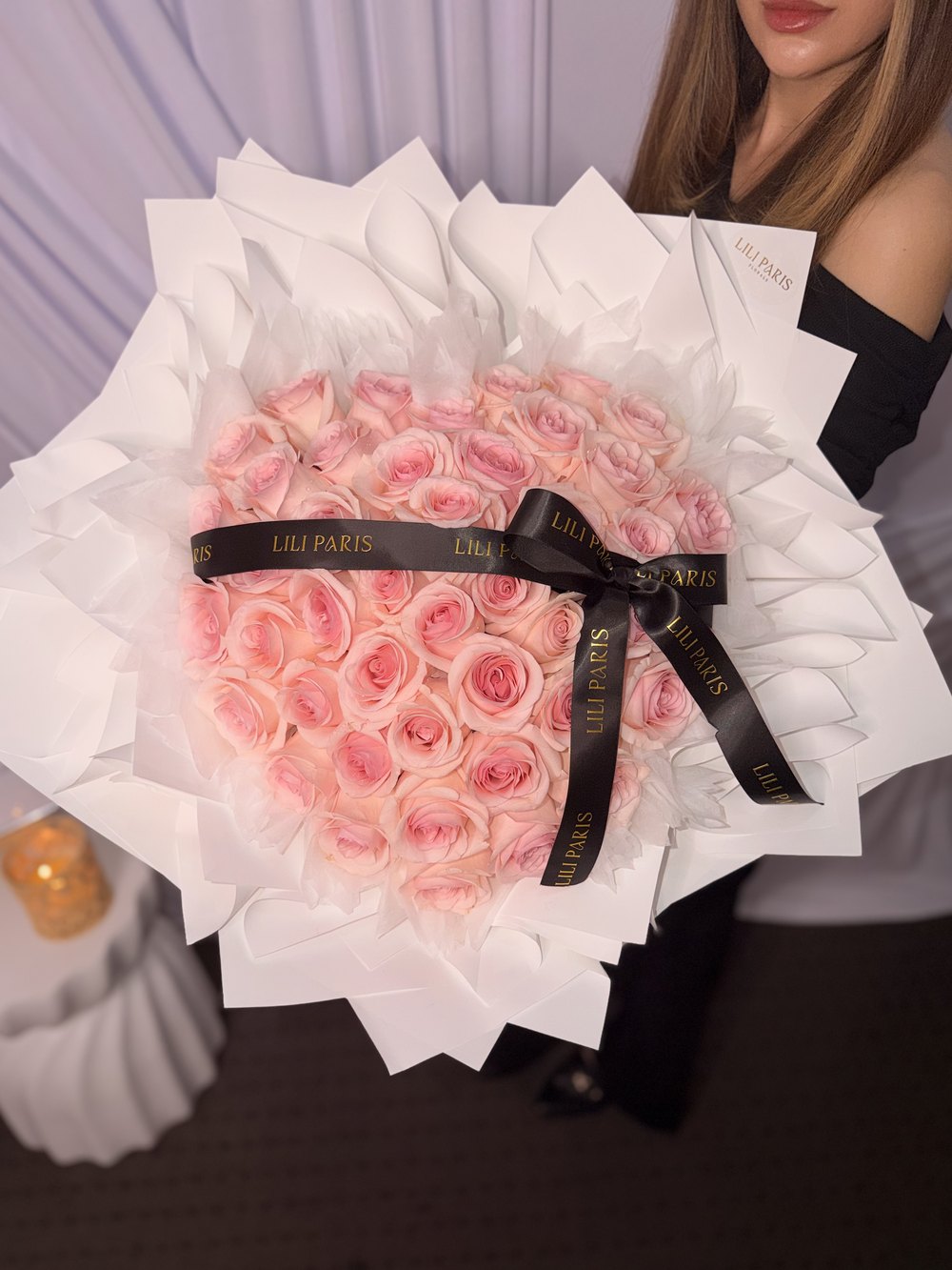 Sweet Hearts heart-shaped bouquets